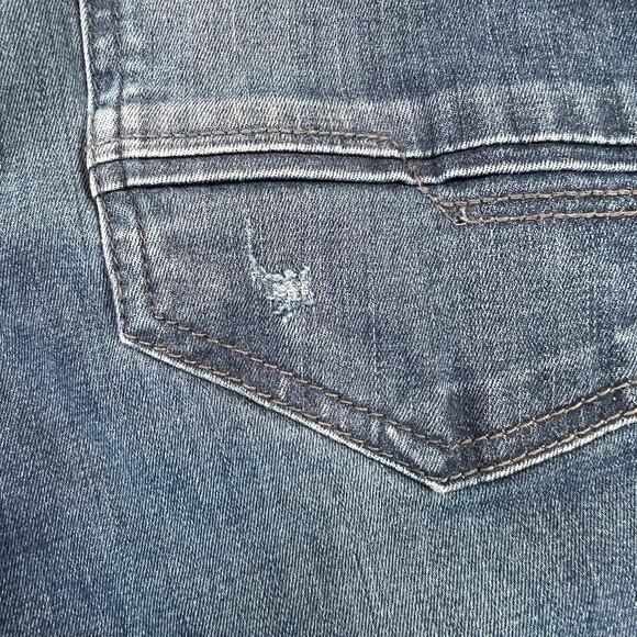 Outpost Makers Buckle Slim Straight Jeans Women's 32x32 fits 32x30.5 dark wash - Picture 4 of 11